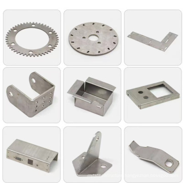 Flat metal brackets for wood